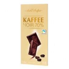 Juodasis šokoladas  su  kava  (70%), 100g