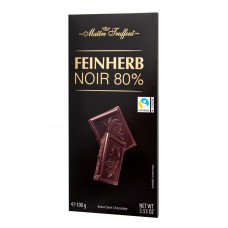 Juodasis šokoladas  Premium extra (80%), 100g