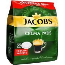 Kavos pagalvėlės Jacobs CREMA PADS  36  vnt.